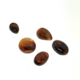 Fire Agate Selection 14ct