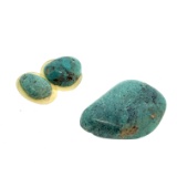 3 x Turquoise Pieces 29.3ct