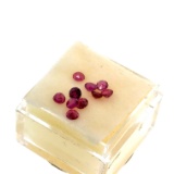 Round Ruby Selection 1.3ct 3mm