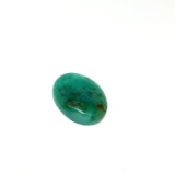 Green Chalcedony Oval Cabochon 16.2ct 15.2x12.3mm