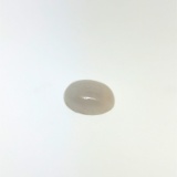 White Jade Cabochon 5.7ct  12.2x9.8mm
