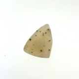 White Speckled Druzy Quartz Tablet