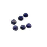 6 x Amethyst Cabochon 3.5ct 5mm