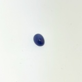 Synthetic Blue Star Sapphire 7.5x4.5mm 1.15ct