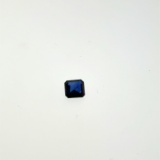Emerald Cut Sapphire Gemstone .5ct 4.4mm