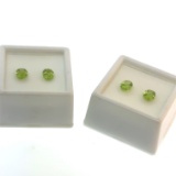 2 x Peridot Matched Pair 4.9ct