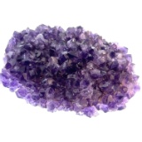 Amethyst Crystal Cluster 96.4g Polished Bottom