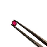 Synthetic Red Spinel .35ct