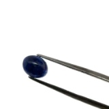 Sodalite Oval Gemstone 1.5ct 7x9mm