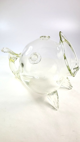 Blenko Style Glass Guppy Bowl