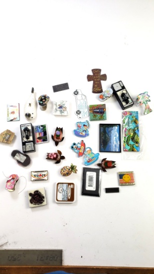 Assorted Collectible Souvenir Magnets