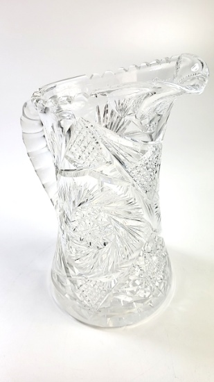 American Brilliant Cut Glass Pitcher