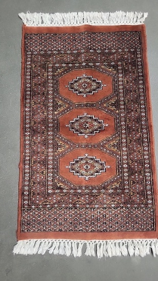 Vintage Prayer Rug 24"x39"