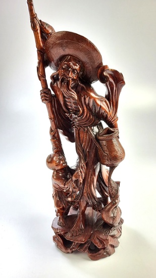 Ornate Chinese Wood Carving