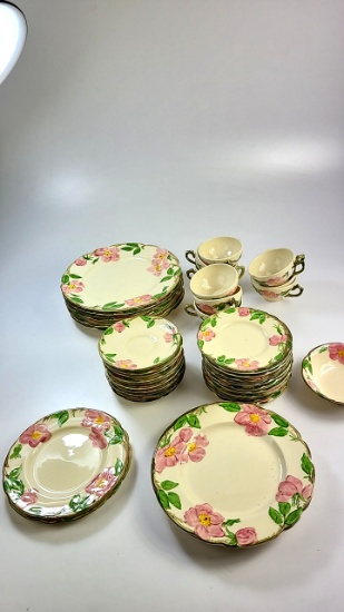 Large Lot of Franciscan Desert Rose China