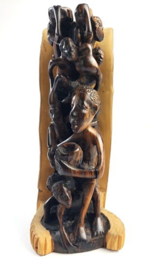 African Carving Makonde Tree of Life
