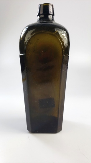 Antique Bottle - Square Gin Bottle