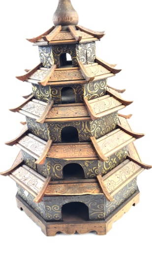Large Vintage Japanese Pagoda Model - Some Damage