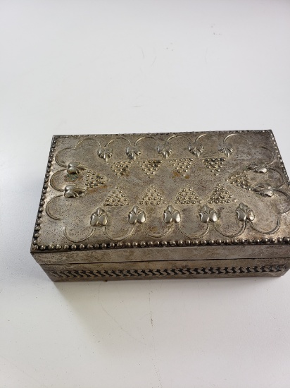 White Metal Box Made in India