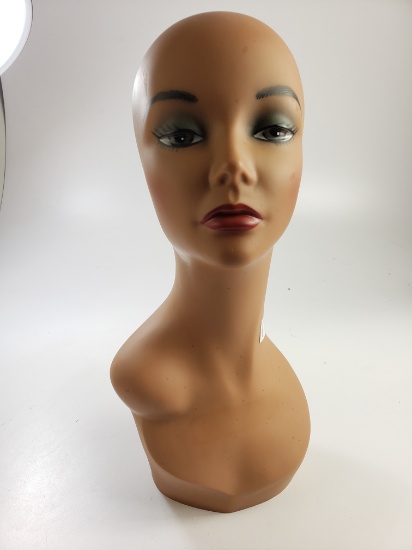 Mannequin Wig Head Practice Head Realistic Female