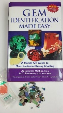Gemstone Press Gem Identification Made Easy 4th Edition Book With Gemstone Mineral Samples