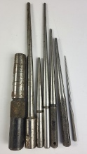 Jewelers Steel Ring Mandrels And Sizer Tool Lot