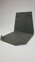 Grs Products Glendo Corporation Gray Metal Mounting Bracket Shelf