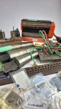 Jewelry Tool Lot: Bench Forming Brake, Bracelet Mandrels, Punch Blocks, Smith Torch Hoses, Cobb R...