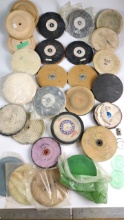 Foam Dome Maja Ltd Paramount Grobet Usa Assorted Buffing Polishing Wheels Lot