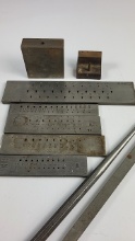 Joliot Paris Steel Draw Plates & Punch Blocks Lot, Sp 306/c 60.a.30