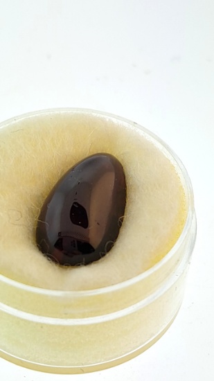 Pear Cabochon Garnet Loose Gemstone - 17.3x9.7 - 8ct