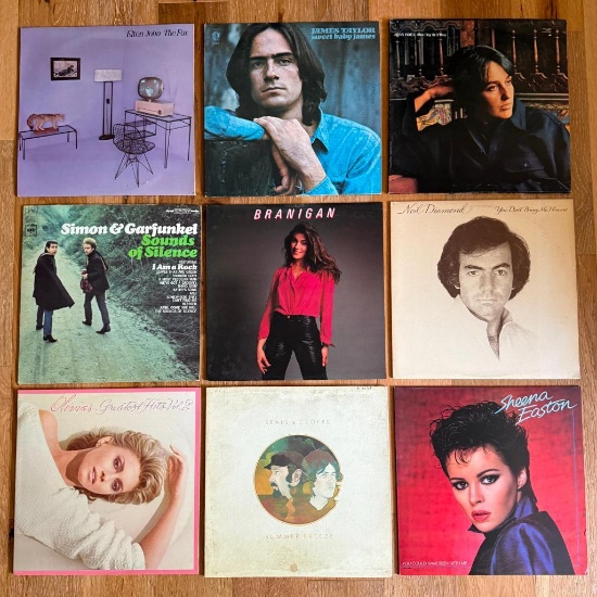 9 Classic Rock, Yacht & Pop Records -Elton + Olivia Newton John, Seals & Crofts, Sheena E + More!