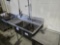 Omcan 25267 Left Drain Board 18” x 21” x 14” Two Tub Sink with Corner Drain