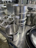 Lot of Stainless Steel Utensil Holders