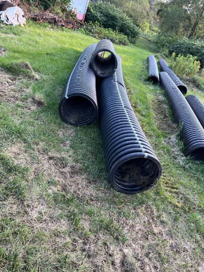 3 Pieces of 18 in Corrugated Pipe
