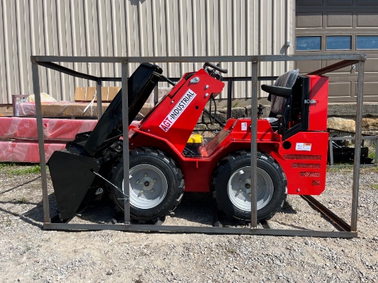 New 2026 AGT Industrial Ride On Mini Skid Steer