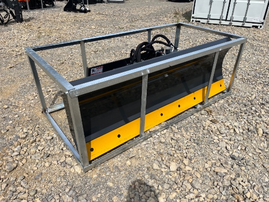 New, Unused, Wolverine Skid Steer 6 Way Dozer Blade