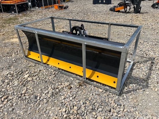 New, Unused, Wolverine Skid Steer 6 Way Dozer Blade