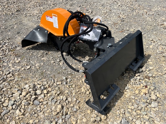 New, Unused, Wolverine, Skid Steer Stump Grinder