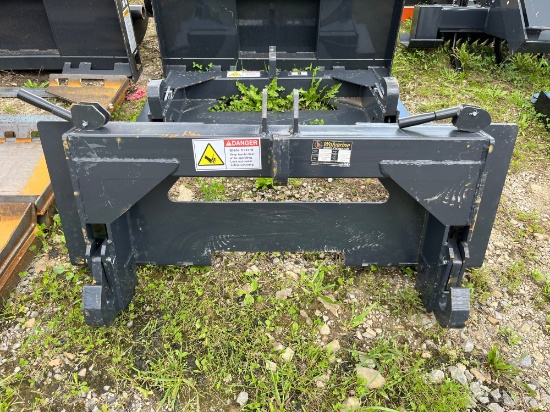New Wolverine 3-point Skid Steer Hitch Attachment