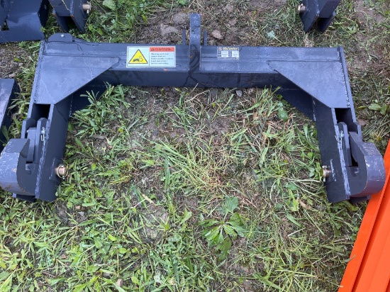 New 2026 Wolverine 3-way Skid Steer Pallet Fork Frame