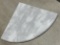 1 Crate 660Pc!White Carrara9x9 CORNER SHELF Polish