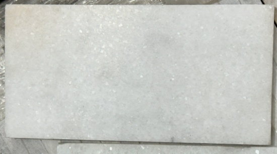 1 Crate 354sf 3"x6" Carrara White Honed