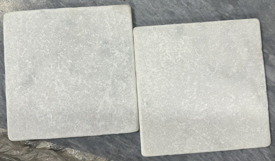 1 Crate 271sf 6"x6" Carrara White Tumbled