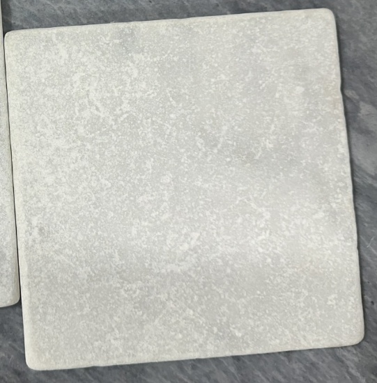 1 Crate 360sf 12"x12" Carrara White Tumbled