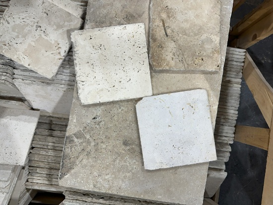 1 Crate 230sf Earthstone Mixed sizes Chistled