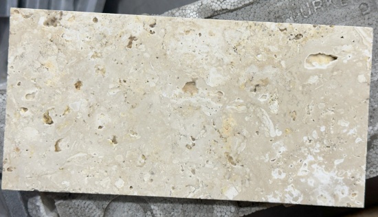 1 Crate 236sf 4"x8" Yosemite Travertine polished