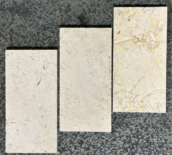 1 Crate 480sf 3"x6" Gold Crème Brushed str8 edge
