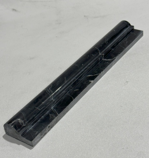 1 LOT 936 PCS! Toros Black Marble OGEE Polished