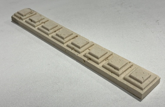 1 LOT 720 PCS! White Travertin Square Molding Hone
